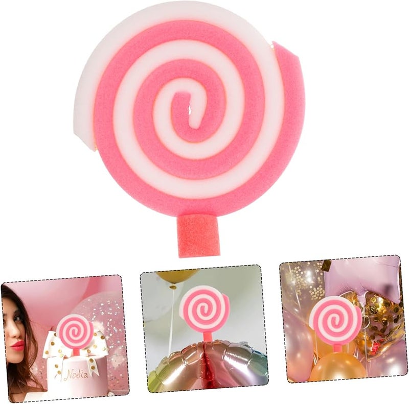 Pink Realistic Fake Lollipop Model Candy Prop For Photo Decor - Image 4